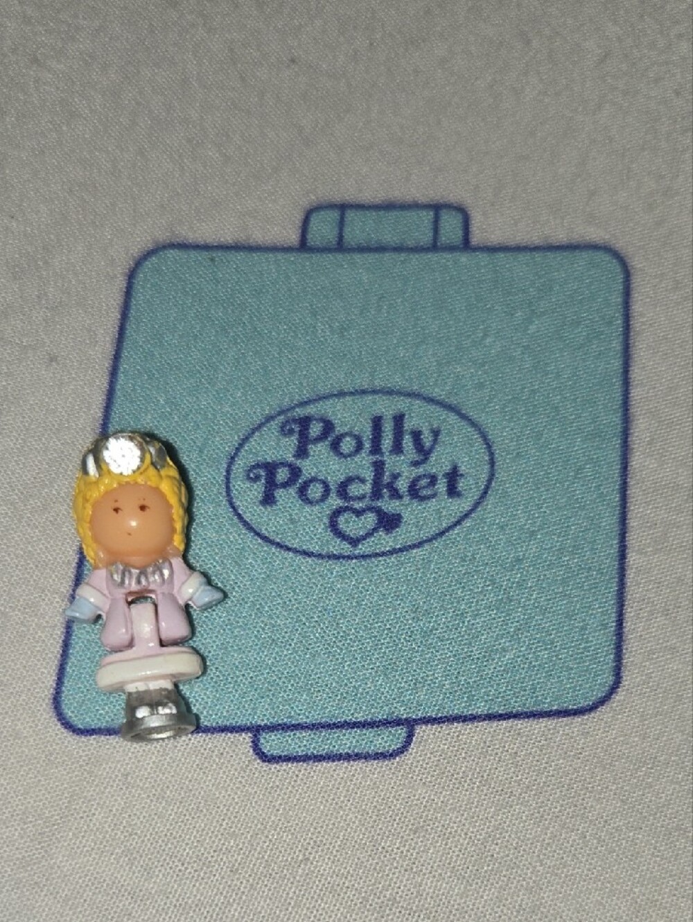 💎 RARE VTG 1992 Polly Pocket Princess Polly’s Ice Kingdom Replace Figure EUC